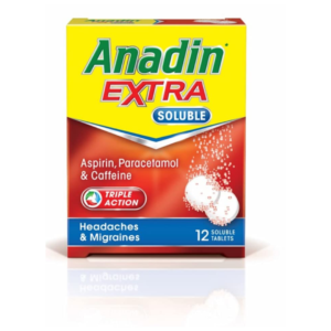 Anadin Extra Soluble - 12 Tablets