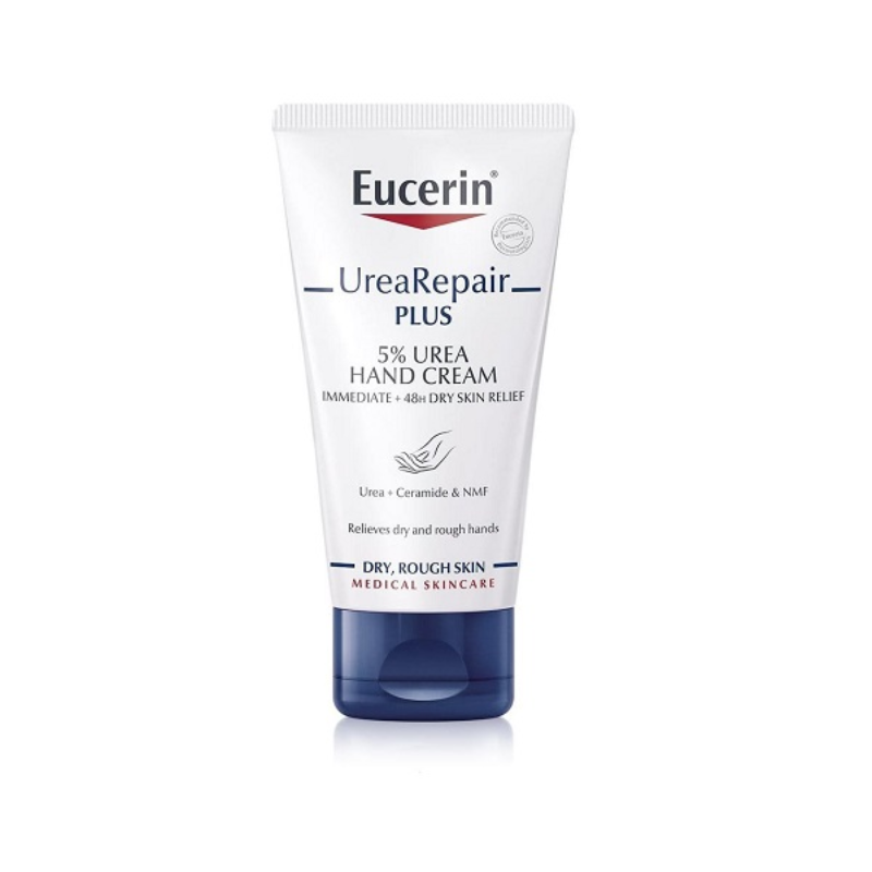 Eucerin Urea Repair Pls Hand Crm 5% 75ml - Pharmazon Global