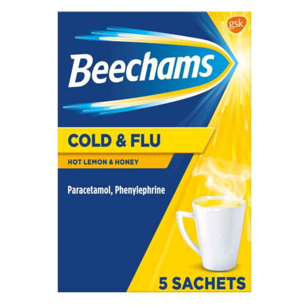 BEECHAMS-COLD-FLU-HOT-LEMON-HONEY5SACHETS