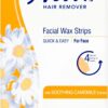 Nair Facial Wax Strips (12)