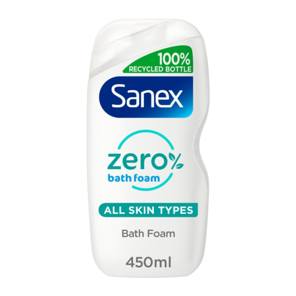 Sanex Zero% Hydrating Bath Foam for all skin types 450ml