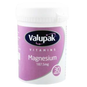 VALUPAK Magnesium 187.5mg 30 Tablet