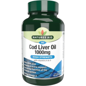 Cod Liver Oil (High Strength) 1000mg